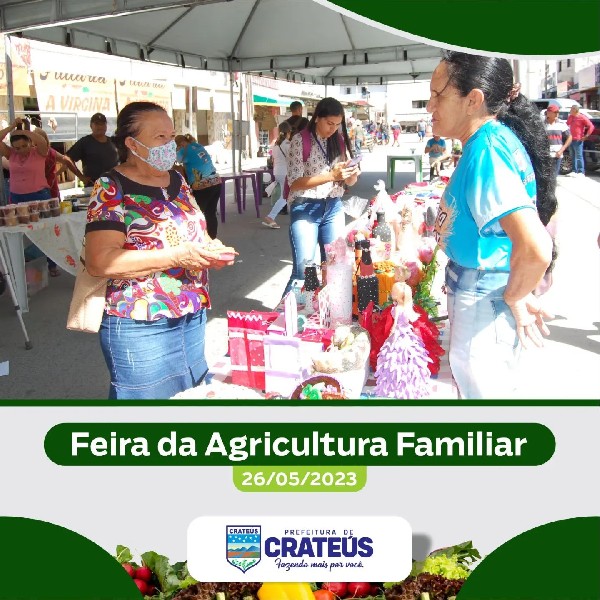 FEIRA DA AGRICULTURA FAMILIAR - SECRETARIA DE NEGÓCIOS RURAIS