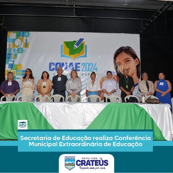 Conferência Municipal de Educação Extraordinária – CONAEE 2024