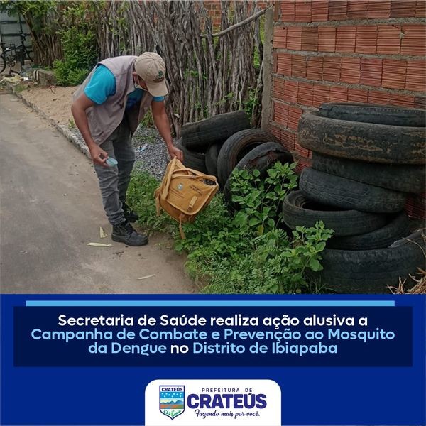 CRATEÚS CONTRA O MOSQUITO - SECRETARIA DE SAÚDE