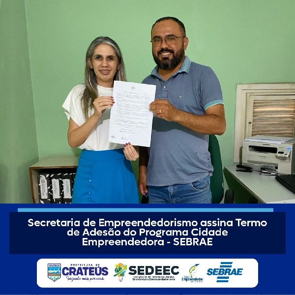 TERMO DE ADESÃO - SECRETARIA DE EMPREENDEDORISMO