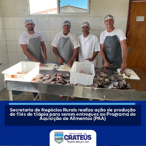 PROGRAMA DE AQUISIÇÃO DE ALIMENTOS - PAA - SECRETARIA DE NEGÓCIOS RURAIS