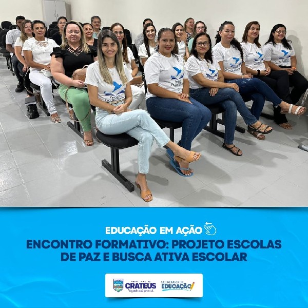 ENCONTRO FORMATIVO - SECRETARIA DE EDUCAÇÃO