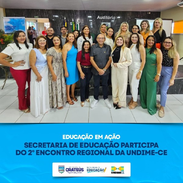 ENCONTRO REGIONAL DE EDUCAÇÃO - SECRETARIA DE EDUCAÇÃO