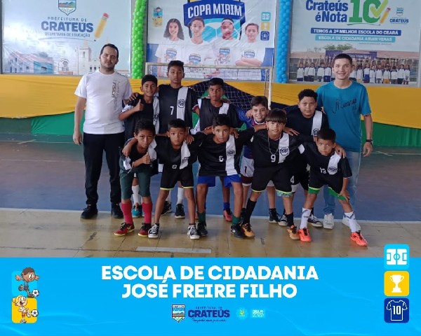 COPA MIRIM DE FUTSAL - SECRETARIA DE EDUCAÇÃO E SECRETARIA DE ESPORTE