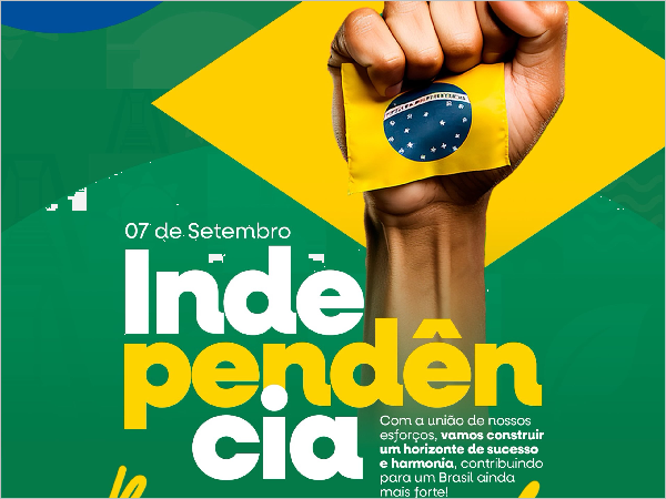07 DE SETEMBRO  DIA DA INDEPENDÊNCIA DO BRASIL
