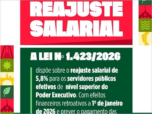 REAJUSTE SALARIAL PARA SERVIDORES DE NÍVEL SUPERIOR!